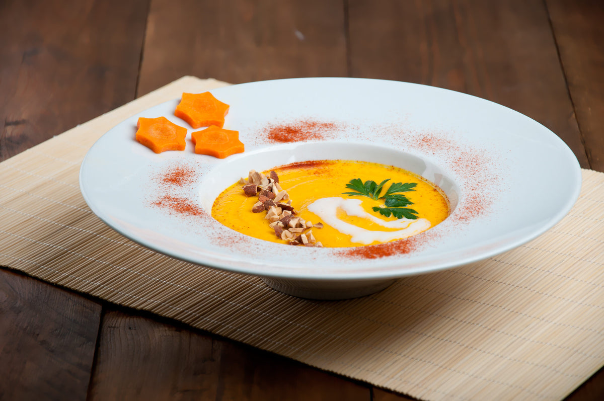 Cremet gulerodssuppe