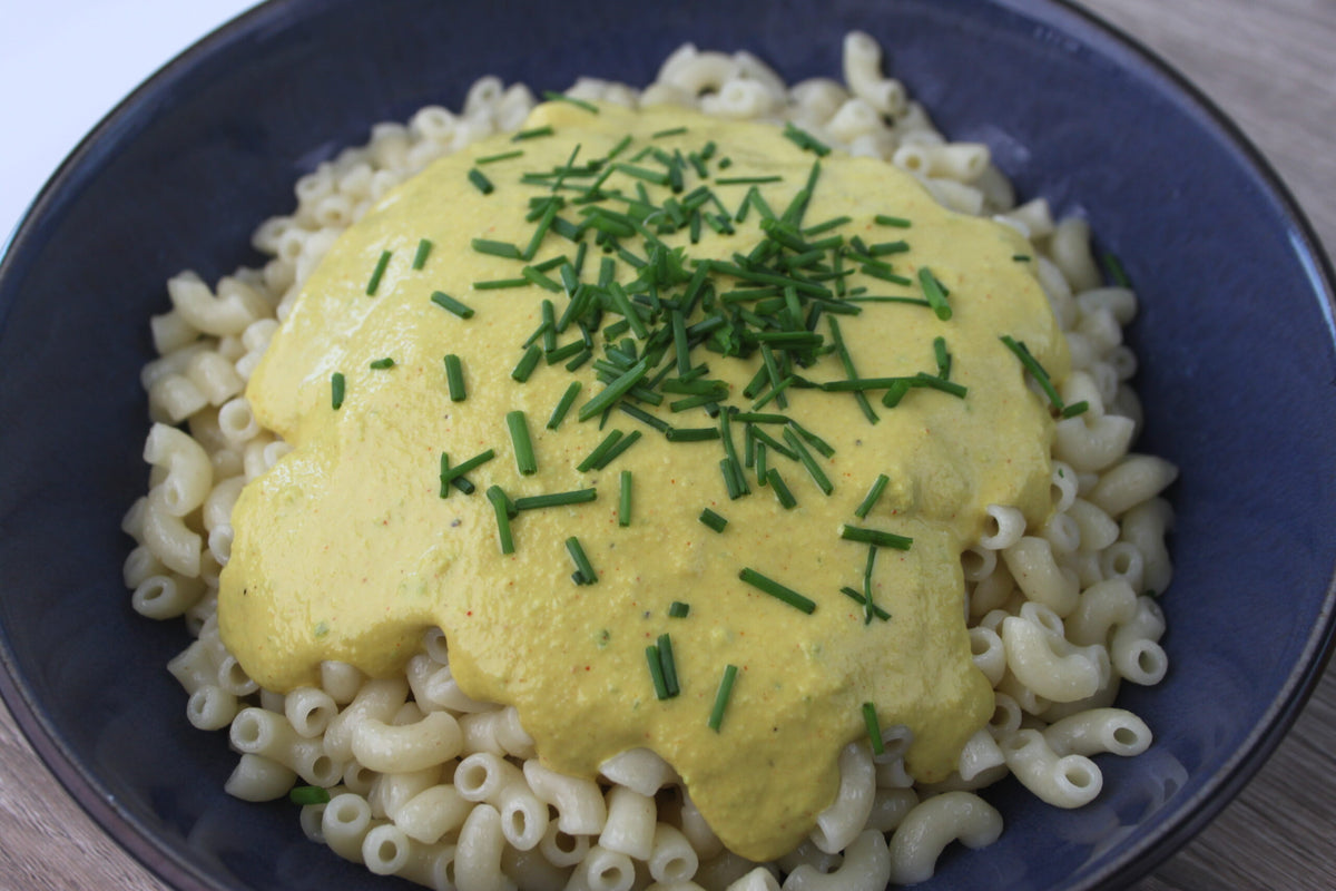 Vegansk cashew ostesovs