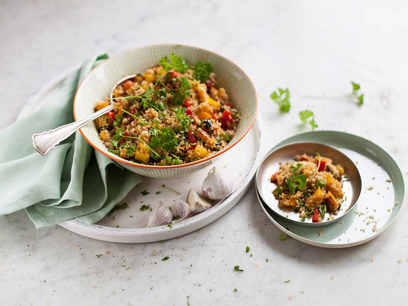 Couscous med mango