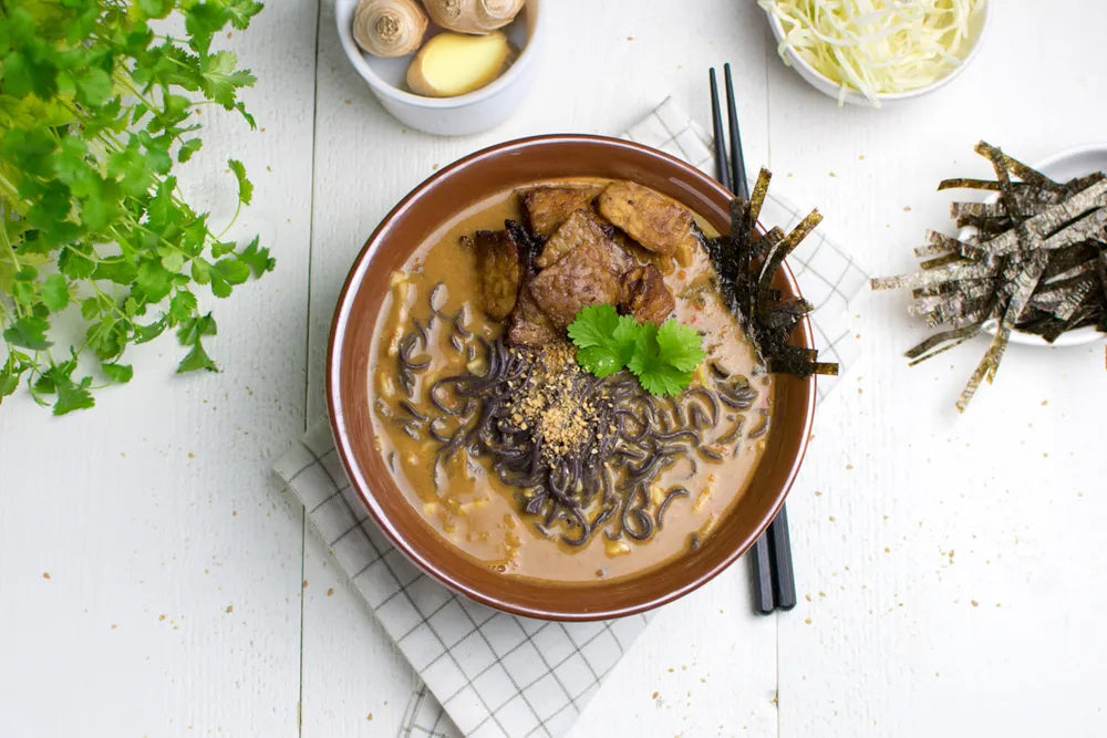 Ramen m. Miso og Peanutbutter