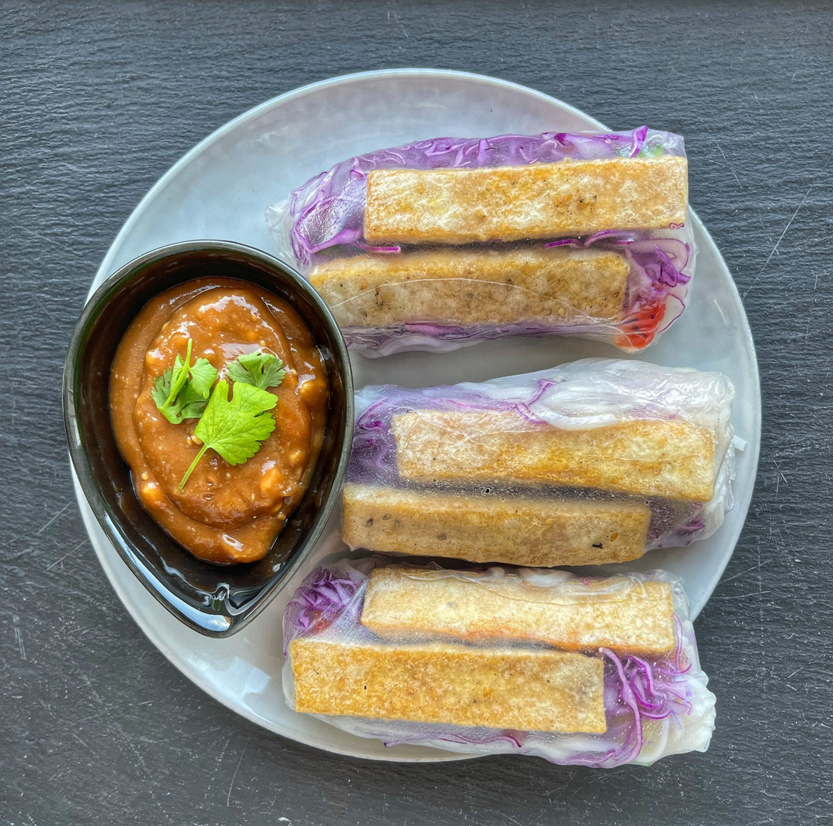 Vietnamesiske forårsruller m. sprød tofu