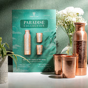 Kobber gavesæt Paradise ( 1x900ml+2x300ml ) fra Biogan