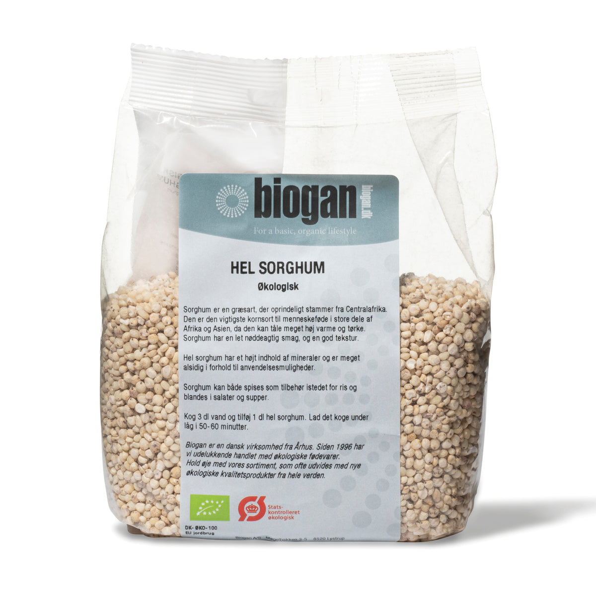 HEL SORGHUM 500g ØKO fra Biogan