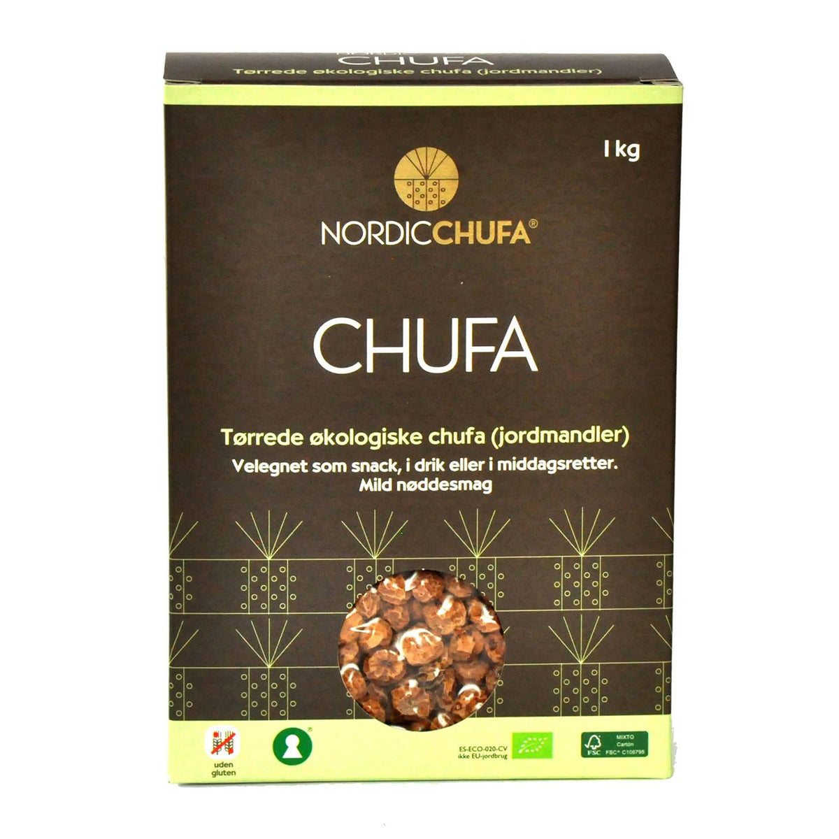 CHUFA hele 1 kg ØKO fra Biogan