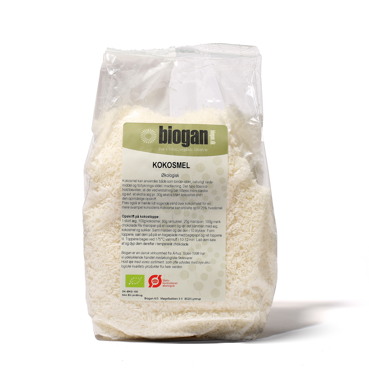 KOKOSMEL 500G ØKO fra Biogan