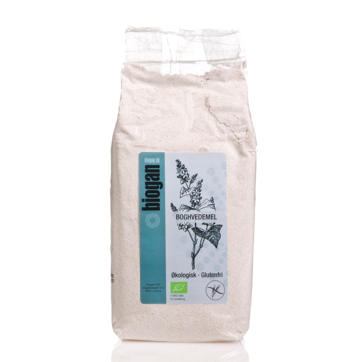 BOGHVEDEMEL 1KG Ø Glutenfri fra Biogan