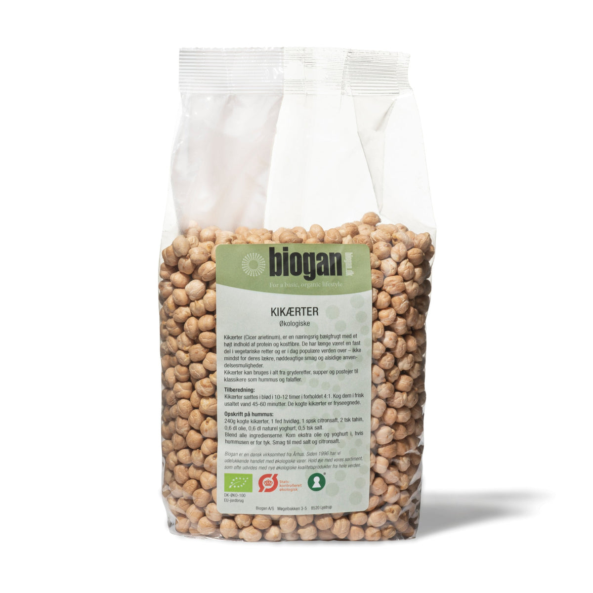 KIKÆRTER 1kg Italienske ØKO fra Biogan