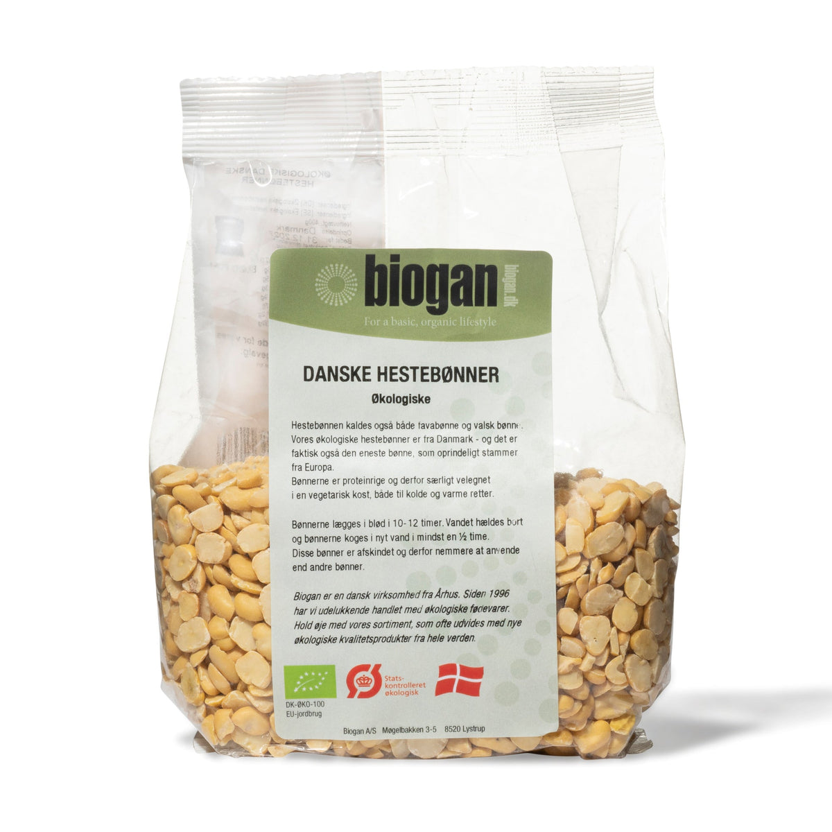 HESTEBØNNER danske 400g ØKO fra Biogan