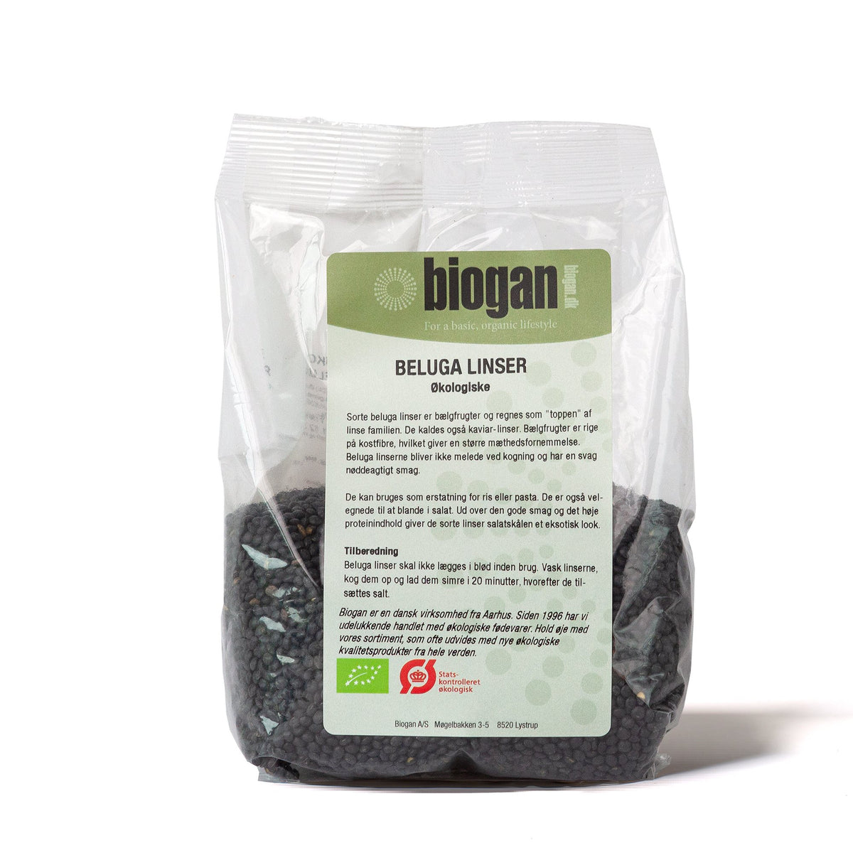 BELUGALINSER 500g ØKO fra Biogan