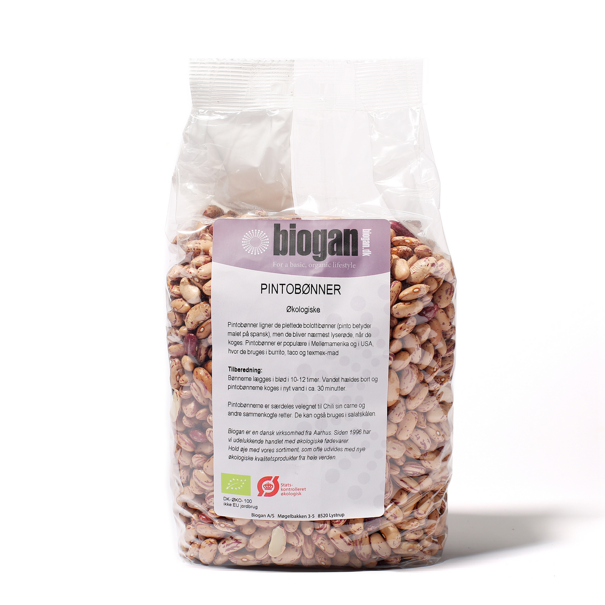 PINTOBØNNER 1KG ØKO fra Biogan