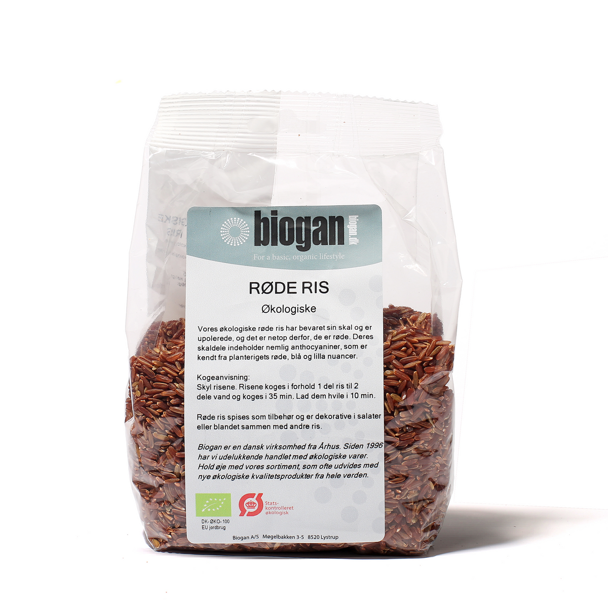RØDE RIS 500g ØKO fra Biogan