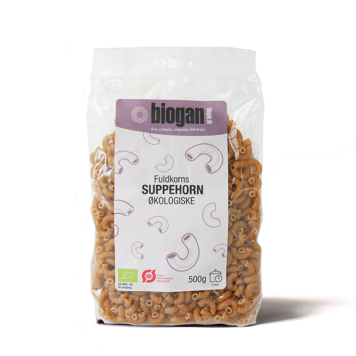 SUPPEHORN fuldkorn 500g ØKO fra Biogan