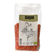 FUSILLI lavet af rødelinser 250g ØKO fra Biogan