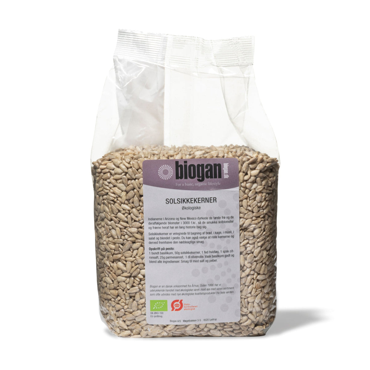 SOLSIKKEKERNER 1kg ØKO fra Biogan