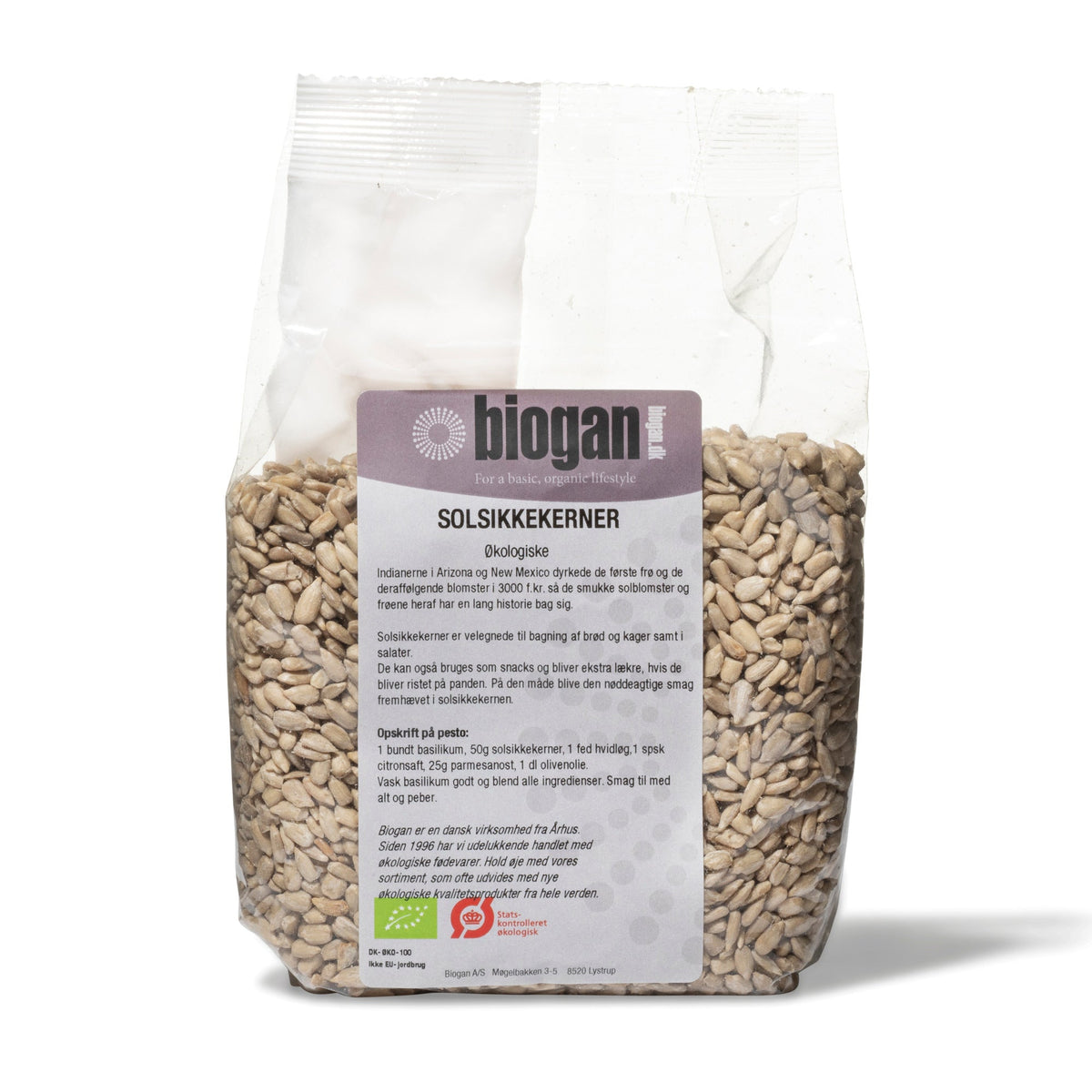 SOLSIKKEKERNER 500g ØKO fra Biogan