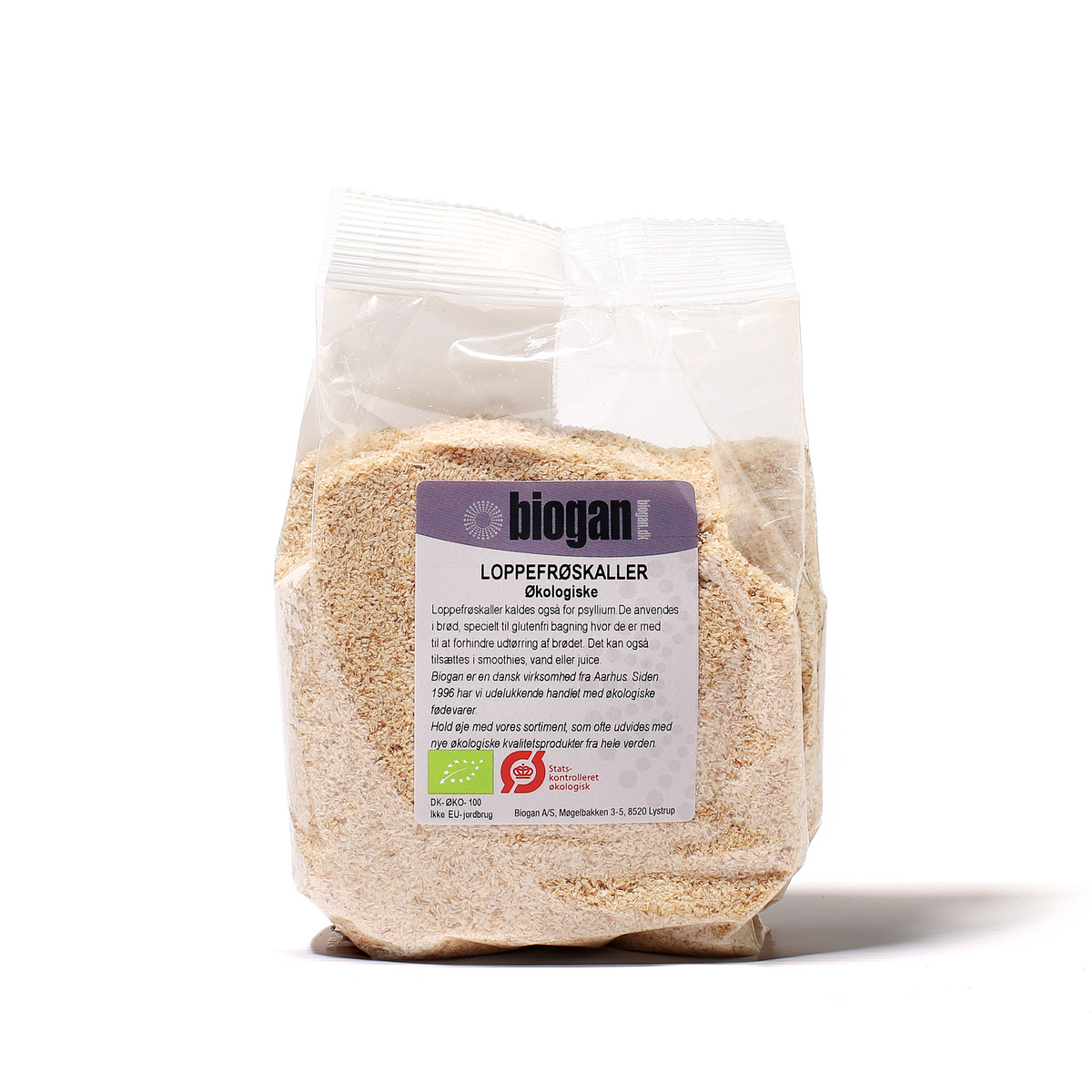 LOPPEFRØSKALLER/psyllium 200g ØKO fra Biogan