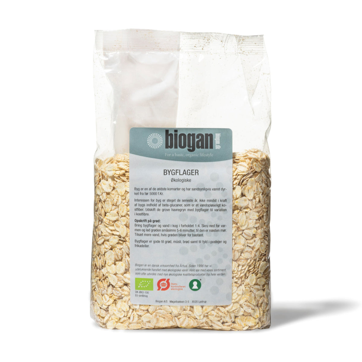 BYGFLAGER 500g ØKO fra Biogan