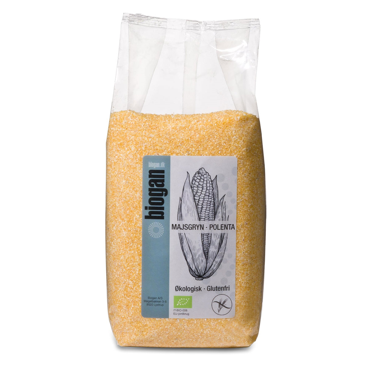 MAJSGRYN/polenta 1kg ØKO Glutenfri fra Biogan