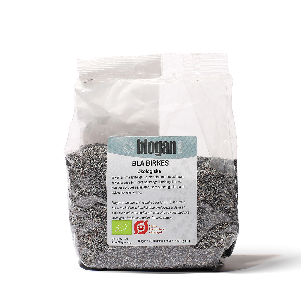 BLÅ BIRKES 250g ØKO fra Biogan
