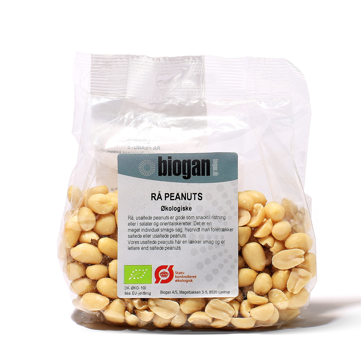 PEANUTS rå 200g ØKO fra Biogan