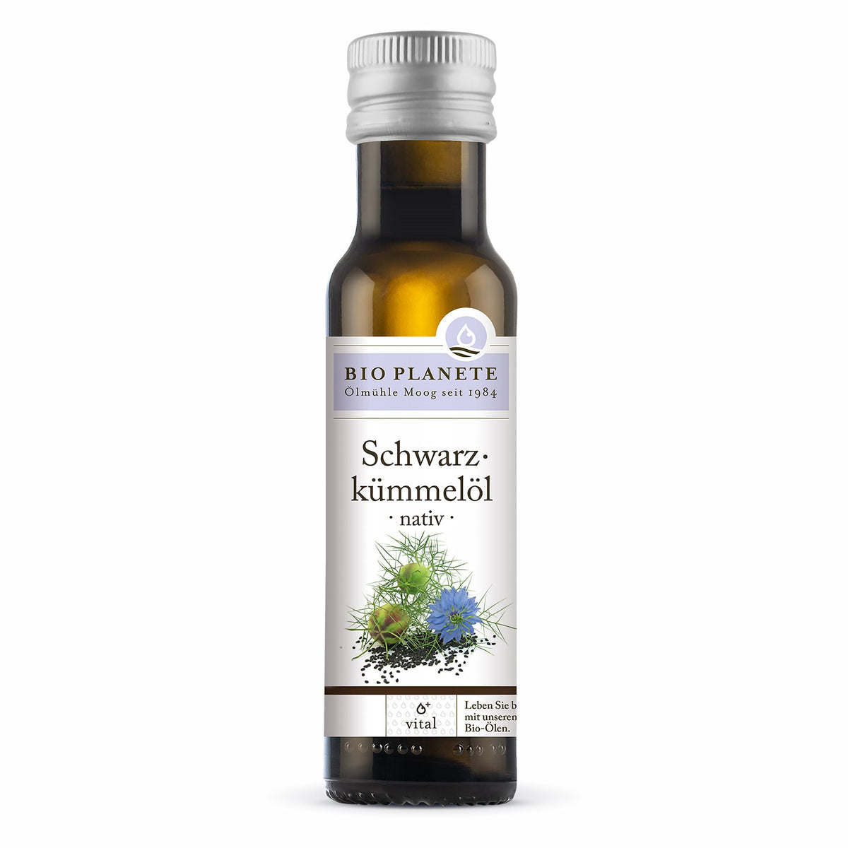 SORTKOMMENOLIE / NIGELLAFRØOLIE 100ml ØKO fra Biogan