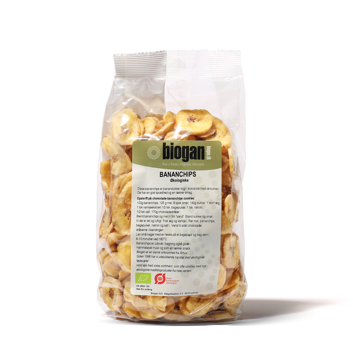 BANANCHIPS 400g ØKO fra Biogan