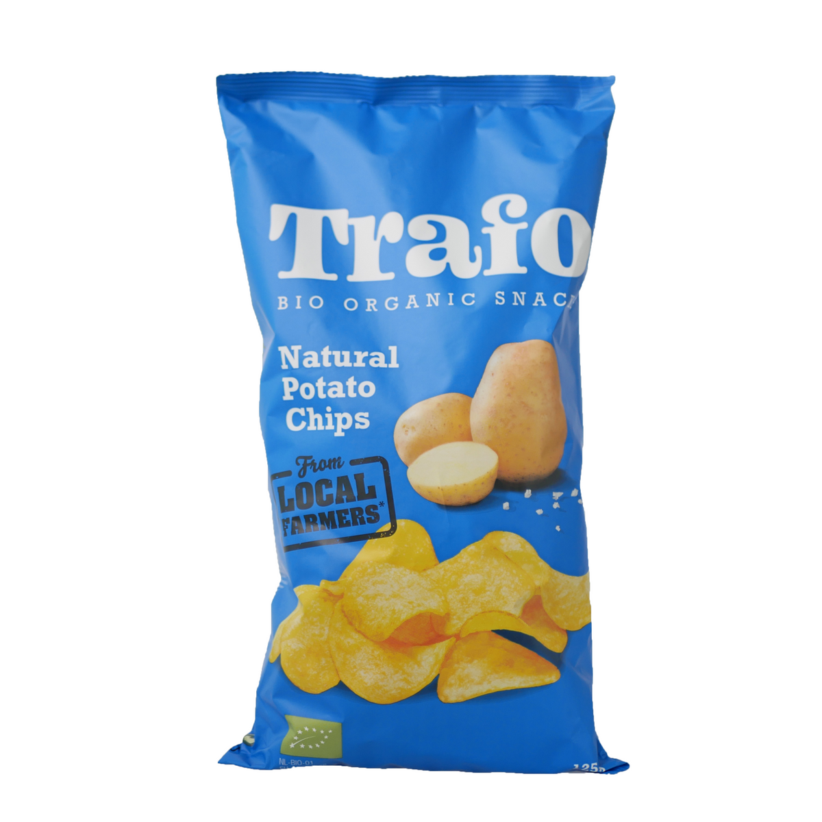 KARTOFFELCHIPS med salt 125g ØKO fra Biogan