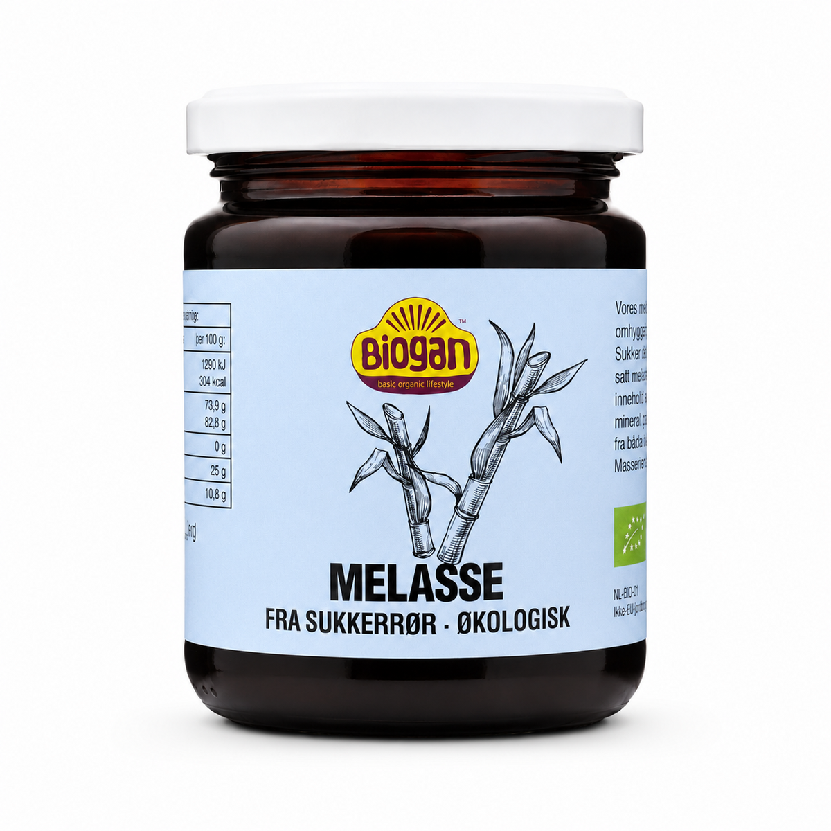 MELASSE af sukkerrør 300g ØKO fra Biogan