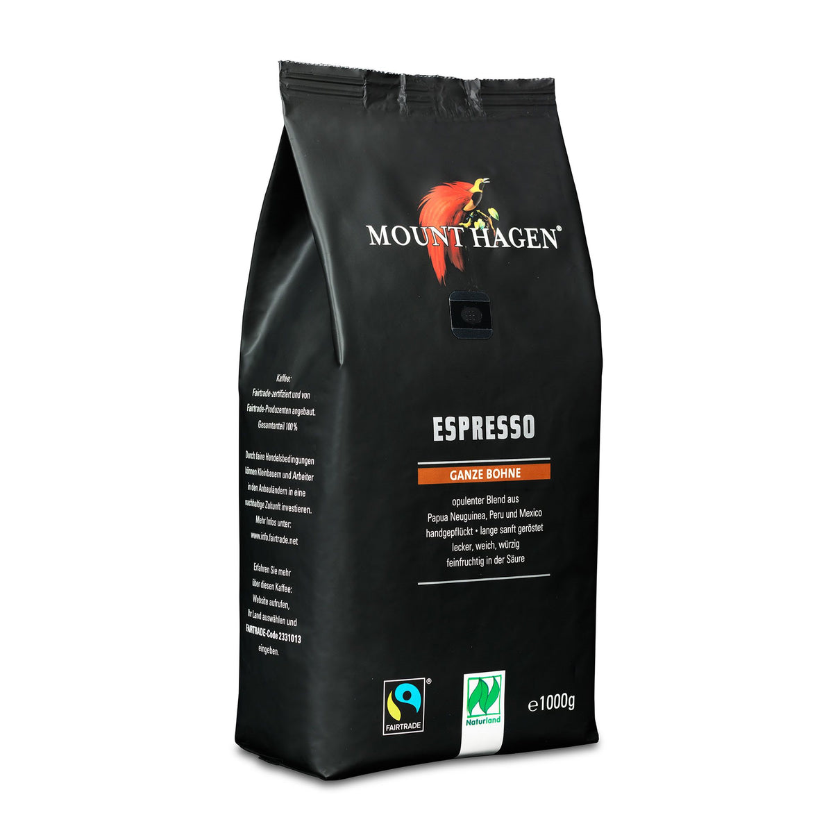 KAFFEBØNNER Espresso 1kg ØKO fra Biogan