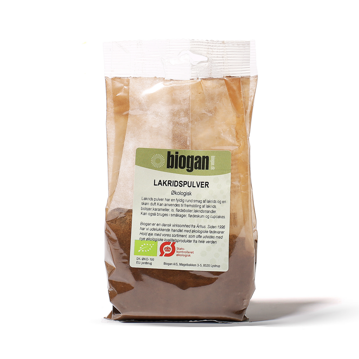 LAKRIDSPULVER 100g ØKO fra Biogan