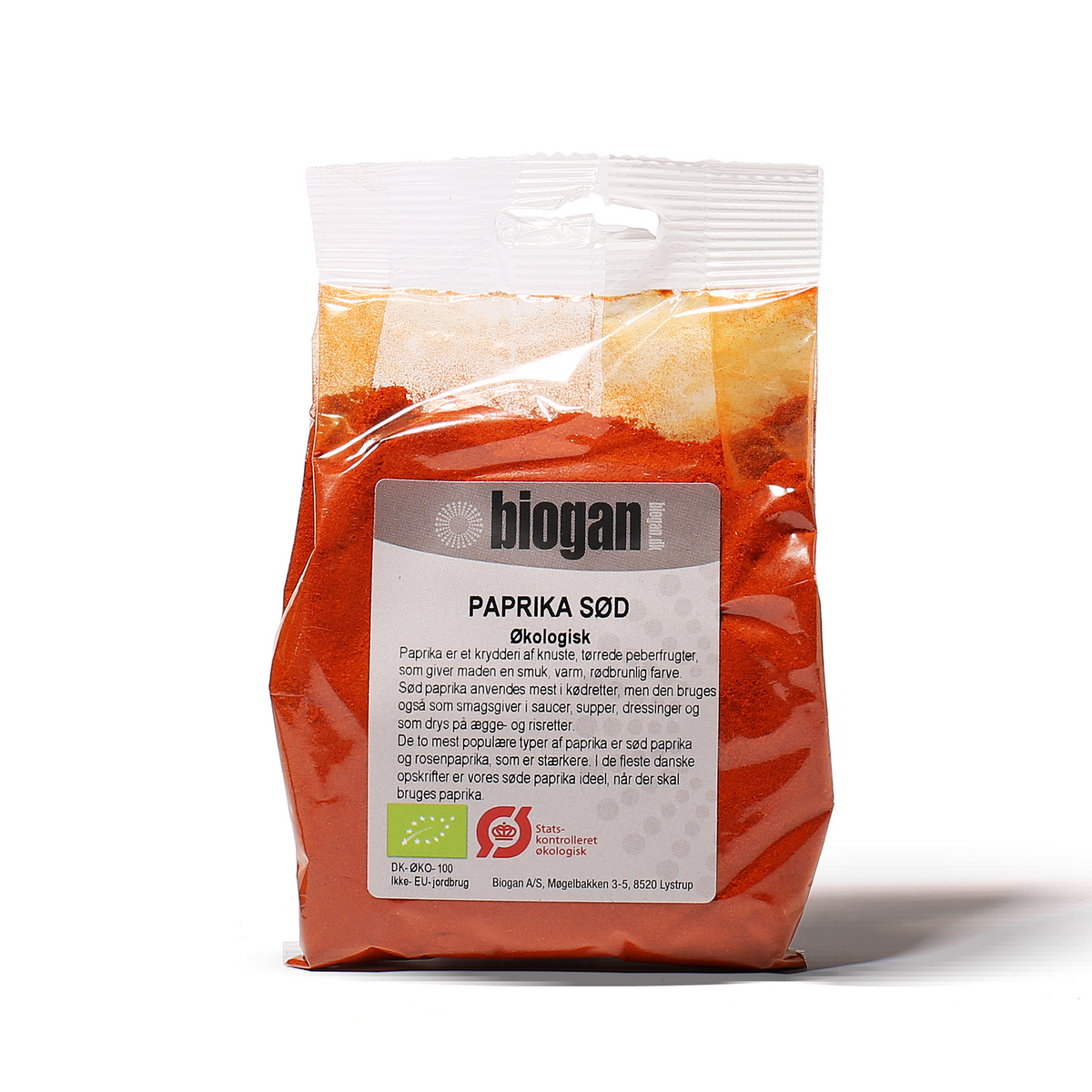 PAPRIKA sød 100g ØKO fra Biogan