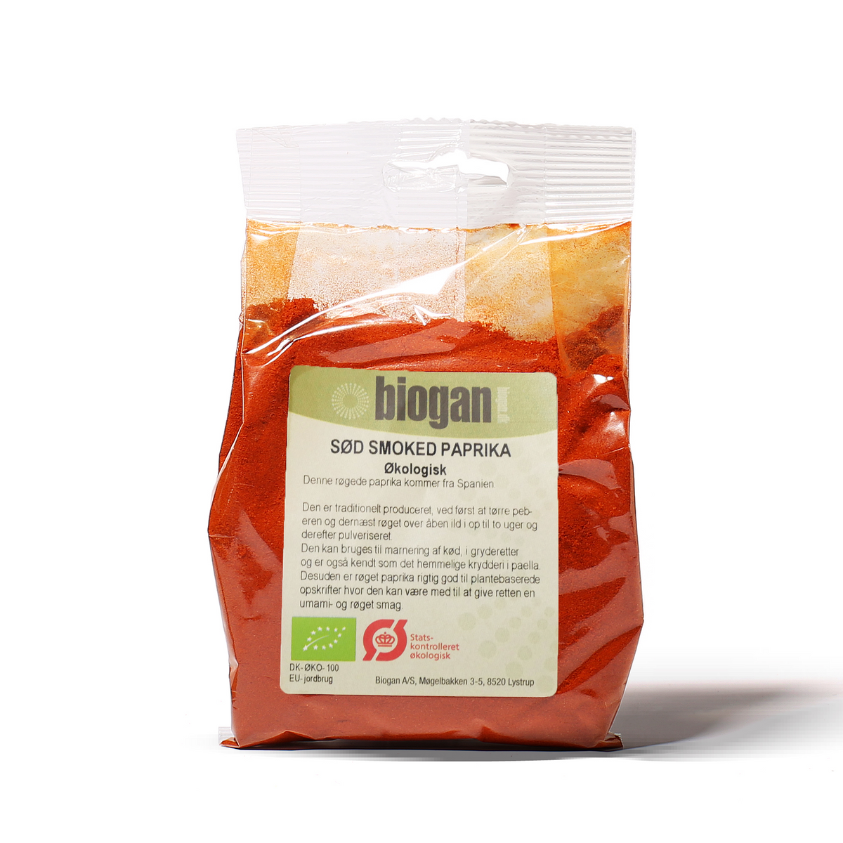 PAPRIKA røget 100g ØKO fra Biogan