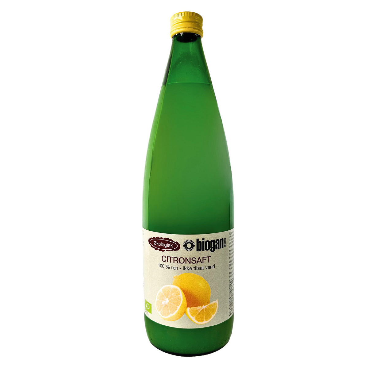 CITRONSAFT 100% frugt 1L ØKO pant C fra Biogan