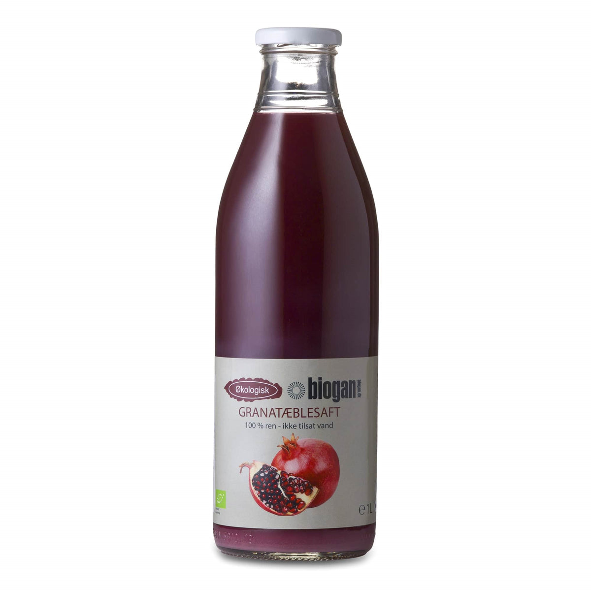 GRANATÆBLESAFT 1L ØKO pant C fra Biogan