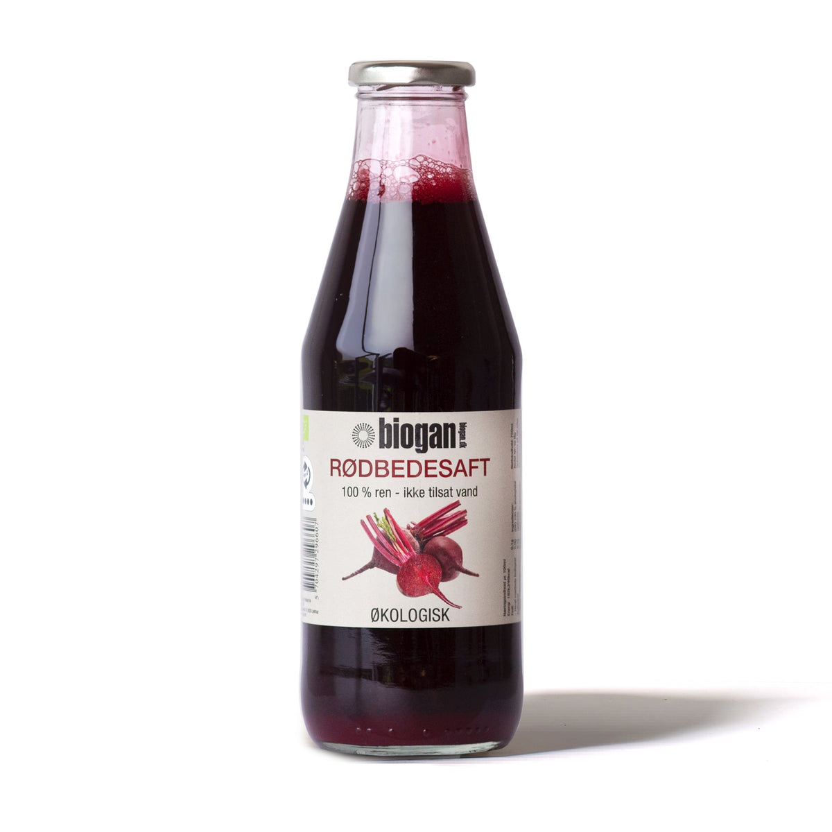 RØDBEDESAFT 750ml ØKO pant A fra Biogan