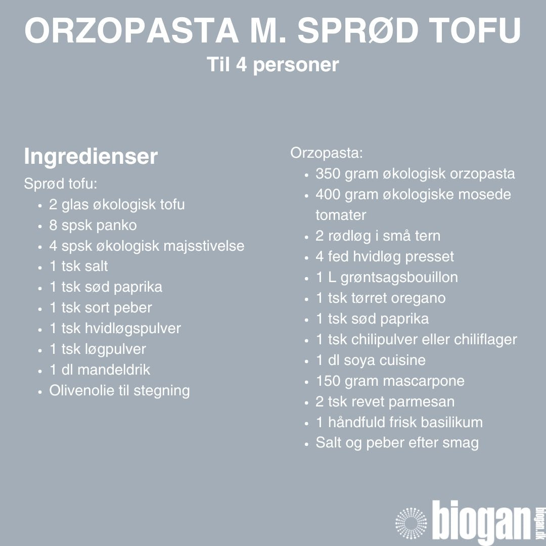 ORZO PASTA 500g ØKO fra Biogan – billede 3