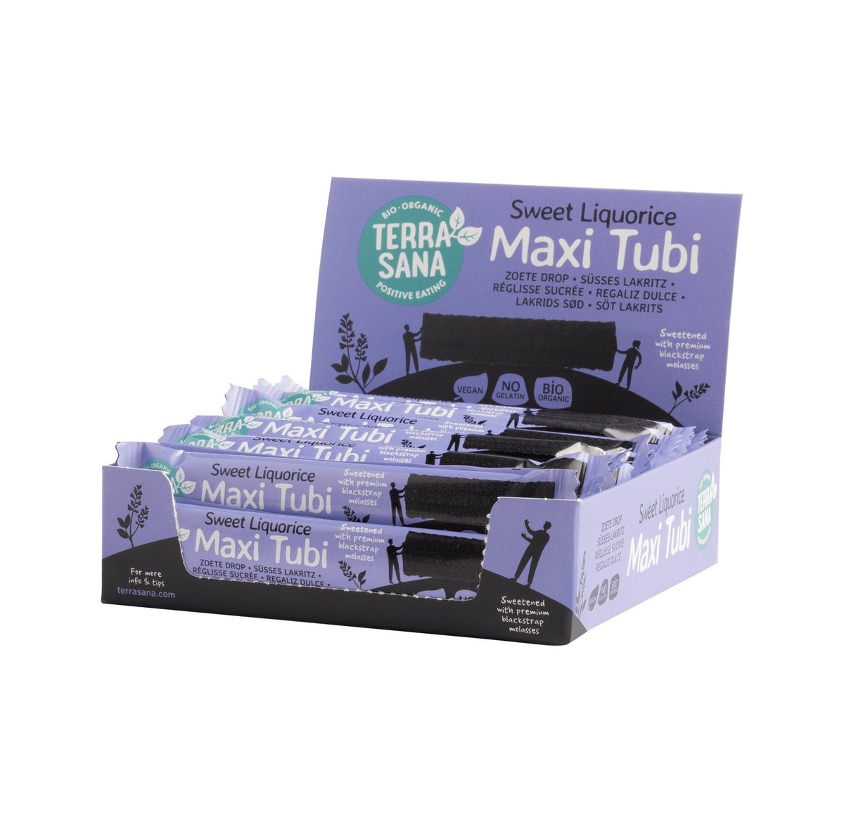 LAKRIDSSTANG finsk maxi Tubi 28g ØKO veg fra Biogan