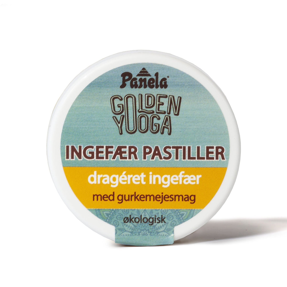 INGEFÆR pastiller med gurkemejesmag 30g ØKO fra Biogan
