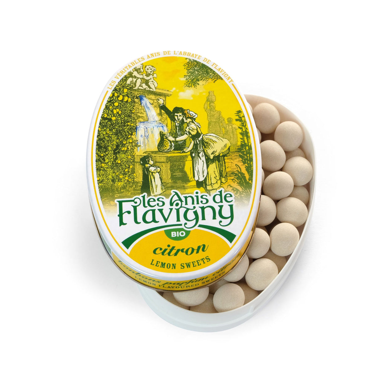 ANIS pastiller med lemon 50g Ø Vegan fra Biogan