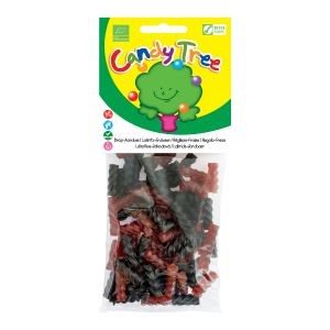 Lakrids / jordbær mix 75g Øko Glutenfri Candy Tree fra Biogan