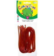 Snørebånd jordbær 75g Øko Glutenfri Candy Tree fra Biogan