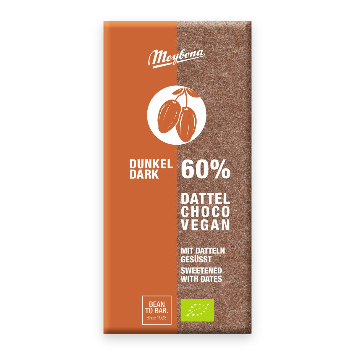 Chokobar 60% med formalede dadler 80g