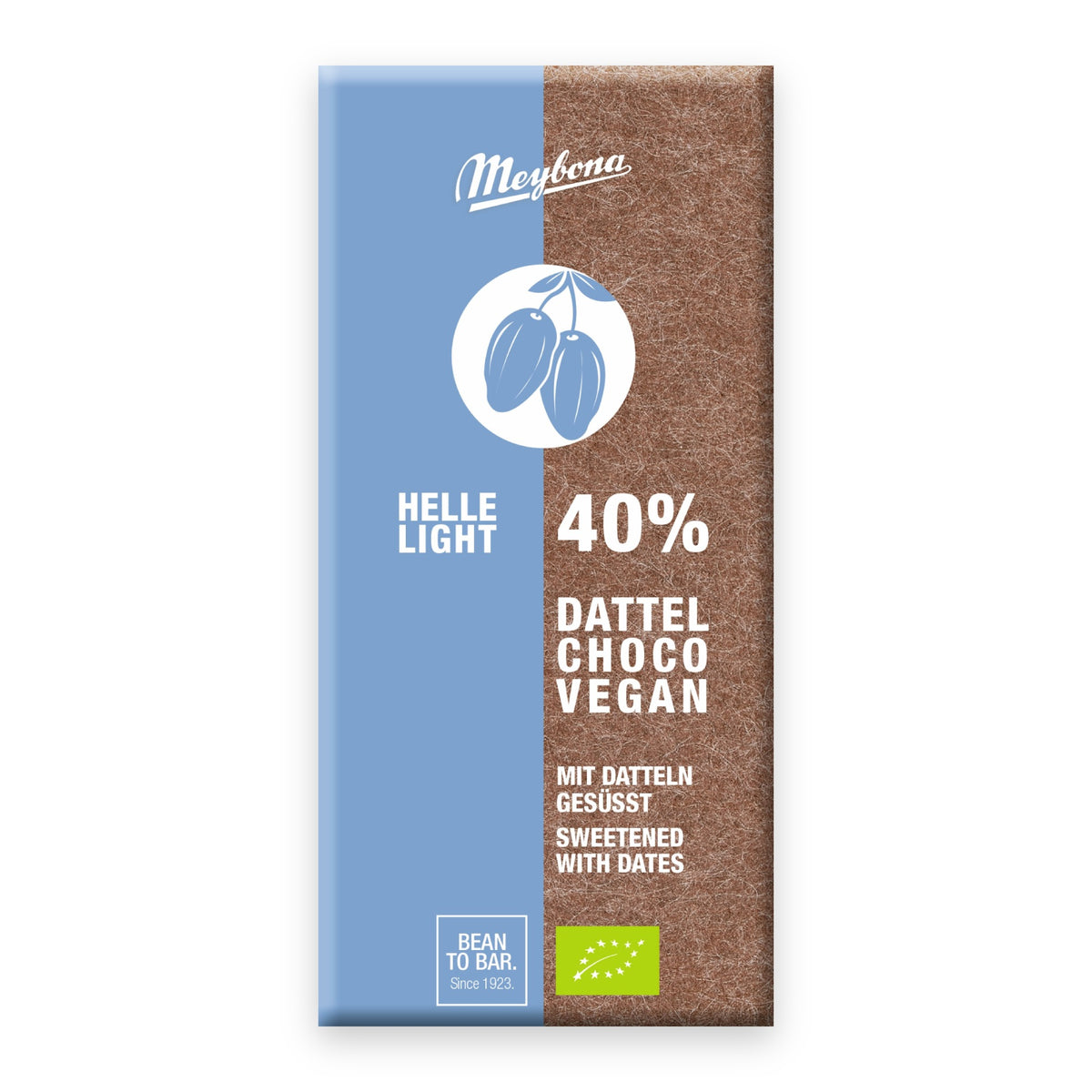Chokobar 40% med formalede dadler 80g