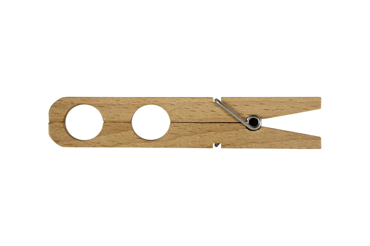 Planteclips i bøgetræ 10x21x114 mm 20 stk. fra Biogan – billede 2
