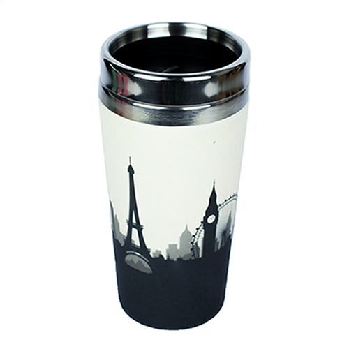 Bambusfibre termo cup cosmopolitan 500ml fra Biogan