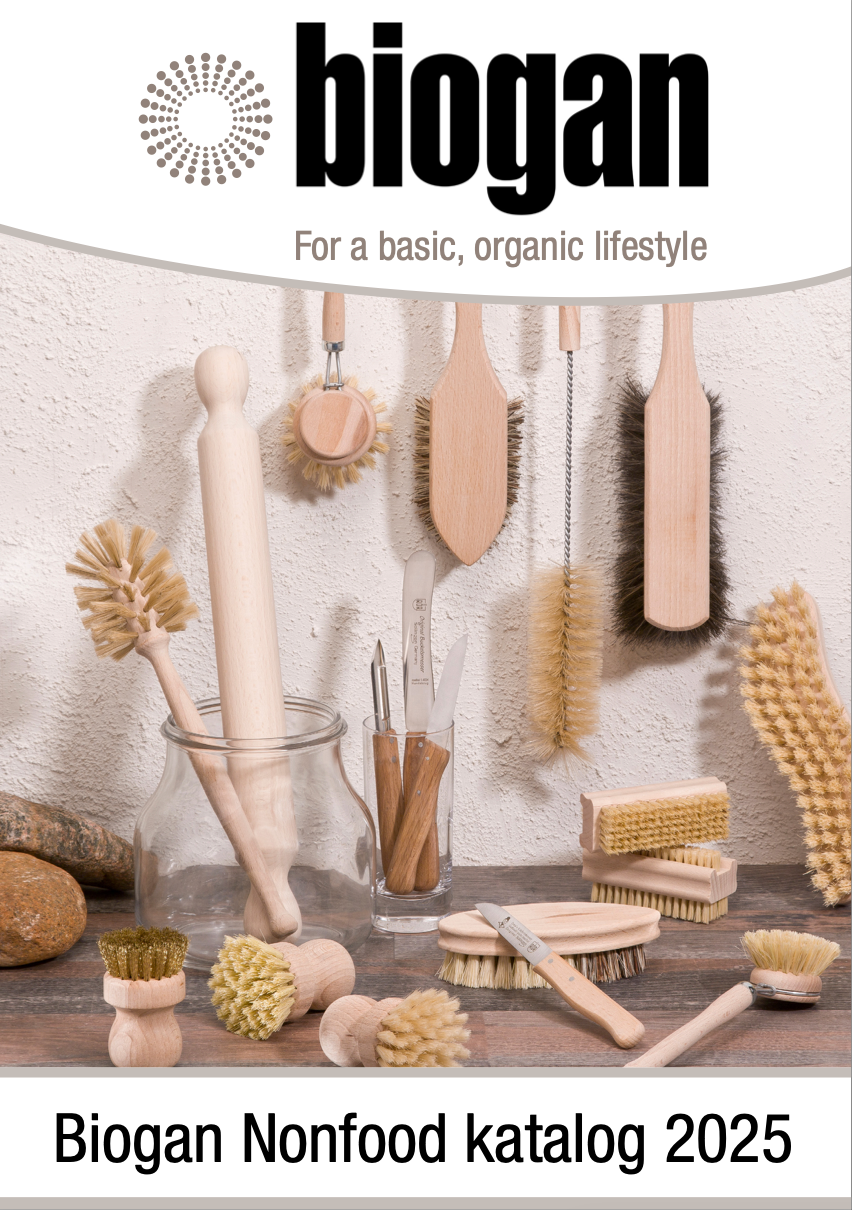 Forside af Biogans non-food katalog