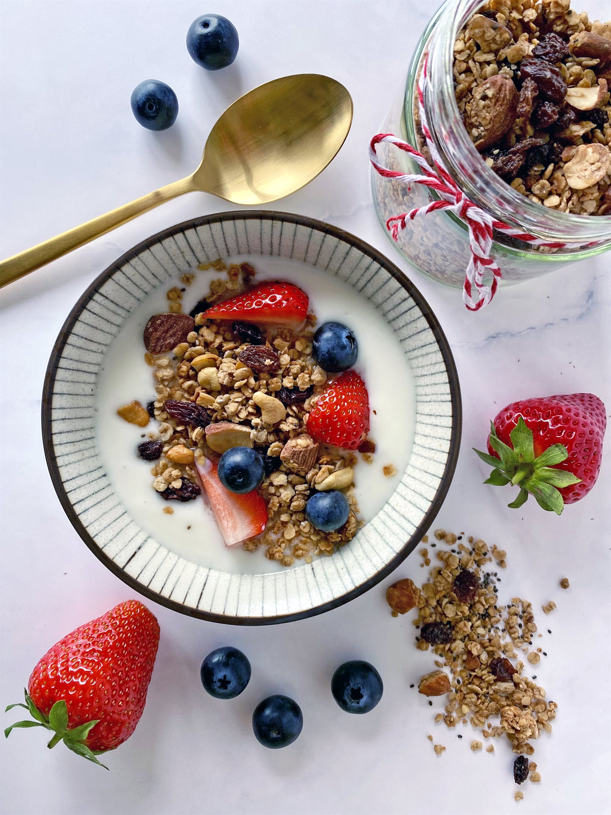 GRANOLA med færre kulhydrater 400g ØKO fra Biogan – billede 3