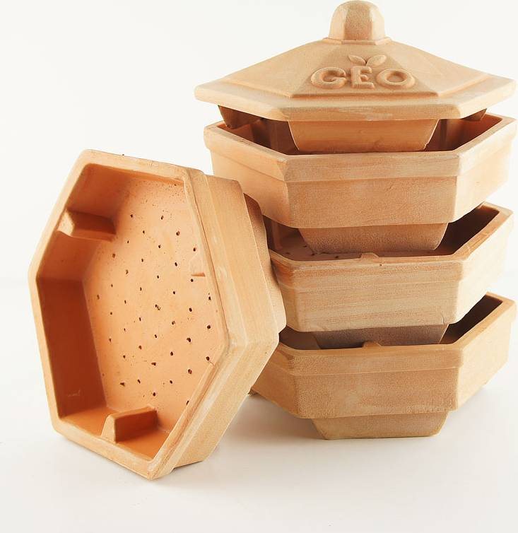 Terracotta Sprouter GEO fra Biogan – billede 2