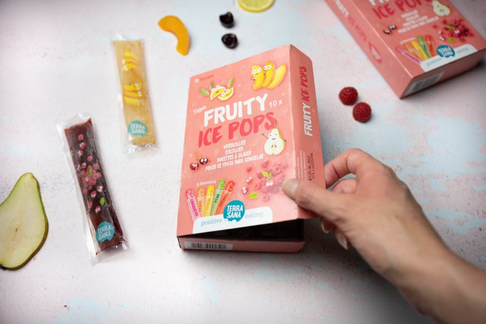 ICE POPS FRUITY frys selv is 10 stk ØKO vegan fra Biogan – billede 2