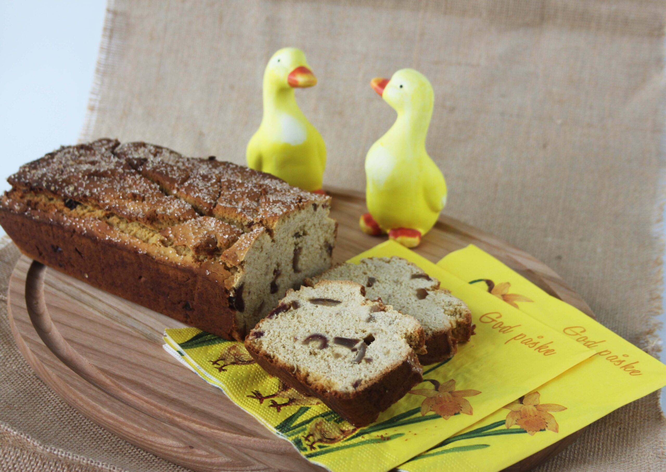 Glutenfri frugtbrød